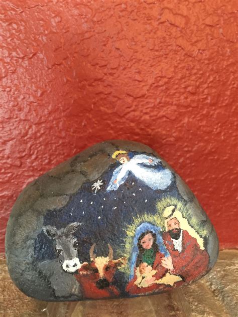 painted rock nativity|the nativity paintings by masters.